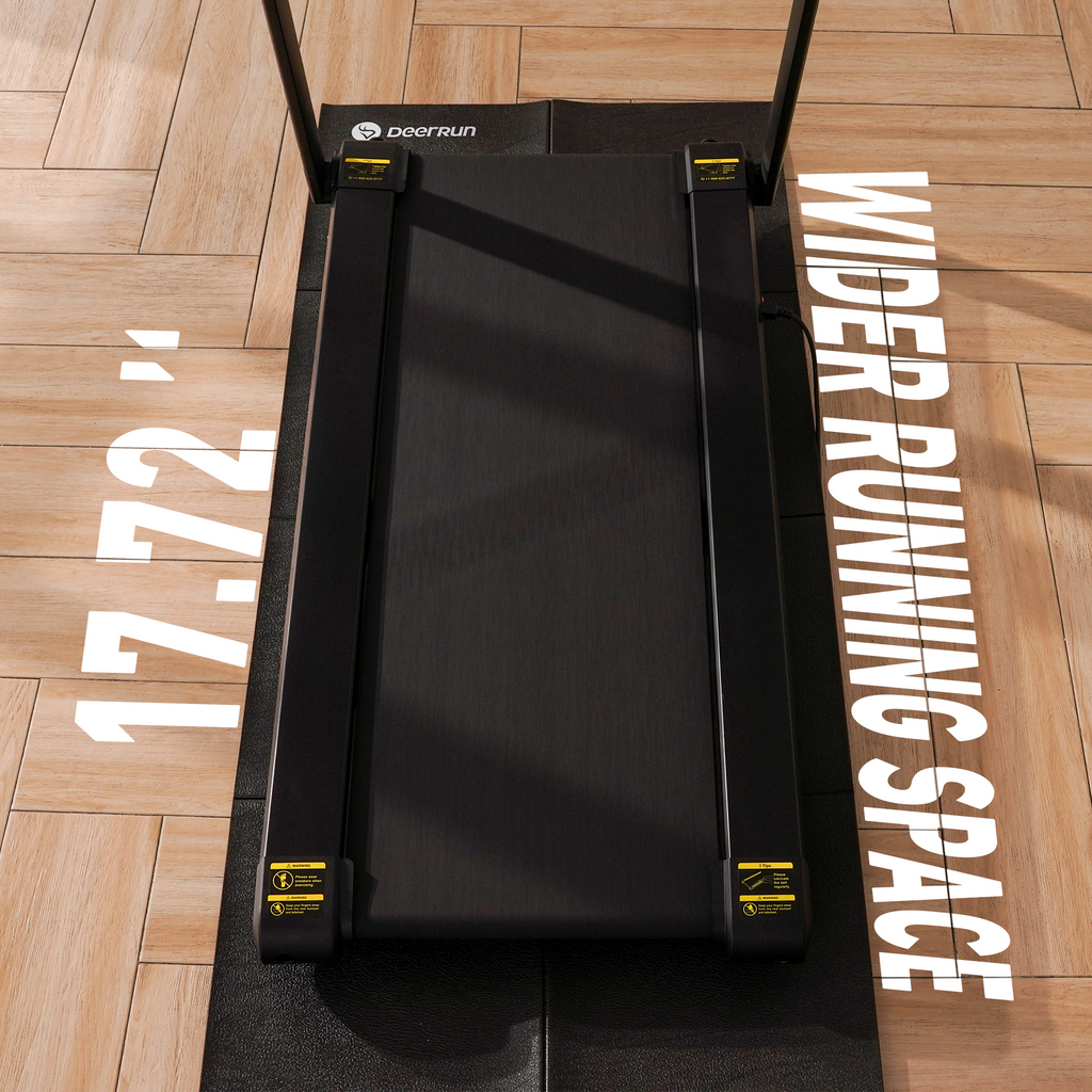 DeerRun X20 Incline Home Treadmill with 15% Auto Incline & Full Running Deck | 400 lbs, 11.3 mph – DeerRun®, view 4