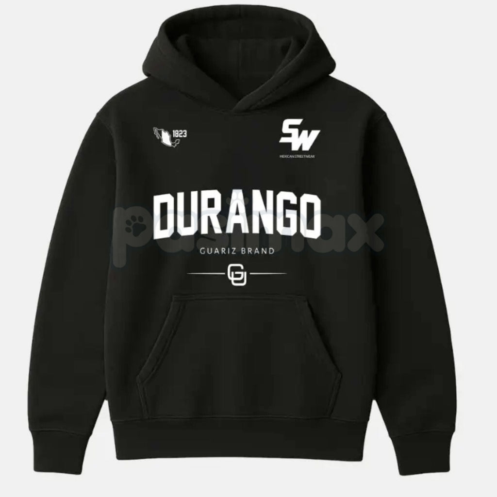Pasimax MX STREETWEAR STATE Hoodie – Custom State Pride Pullover, Mexican Culture & Streetwear Graphic Apparel, Unisex — side