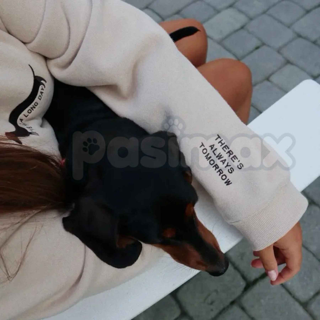 "I've Had A Long Day" Embroidered Unisex Hoodie – Premium Heavy Blend Cozy Loungewear