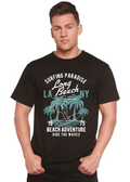 Spun Bamboo Beach Adventure Men's Bamboo Viscose/Organic Cotton Short Sleeve Graphic T-Shirt — main product shot