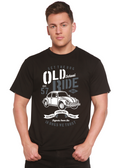 Spun Bamboo Old School Ride Spun Bamboo® Men's Bamboo Viscose/Organic Cotton Short Sleeve Graphic T-Shirt — main product shot