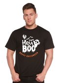 Spun Bamboo Hey Boo Men's Bamboo Viscose/Organic Cotton Short Sleeve Graphic T-Shirt — main product shot