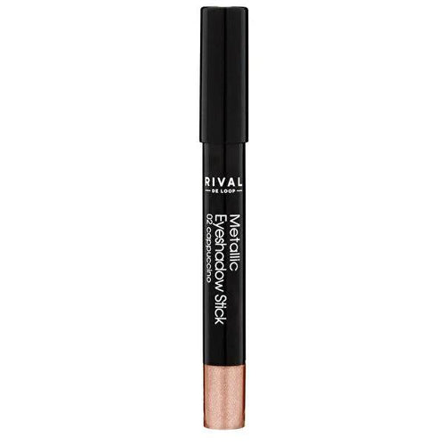 Rival de Loop Metallic Eyeshadow Stick - Long Lasting, Creamy Texture, Easy Apply - No.02 by Beauty Care Bag