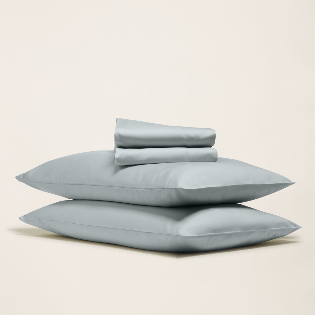 Italic Luxe Australian Sateen Sheet Set — comparison shot