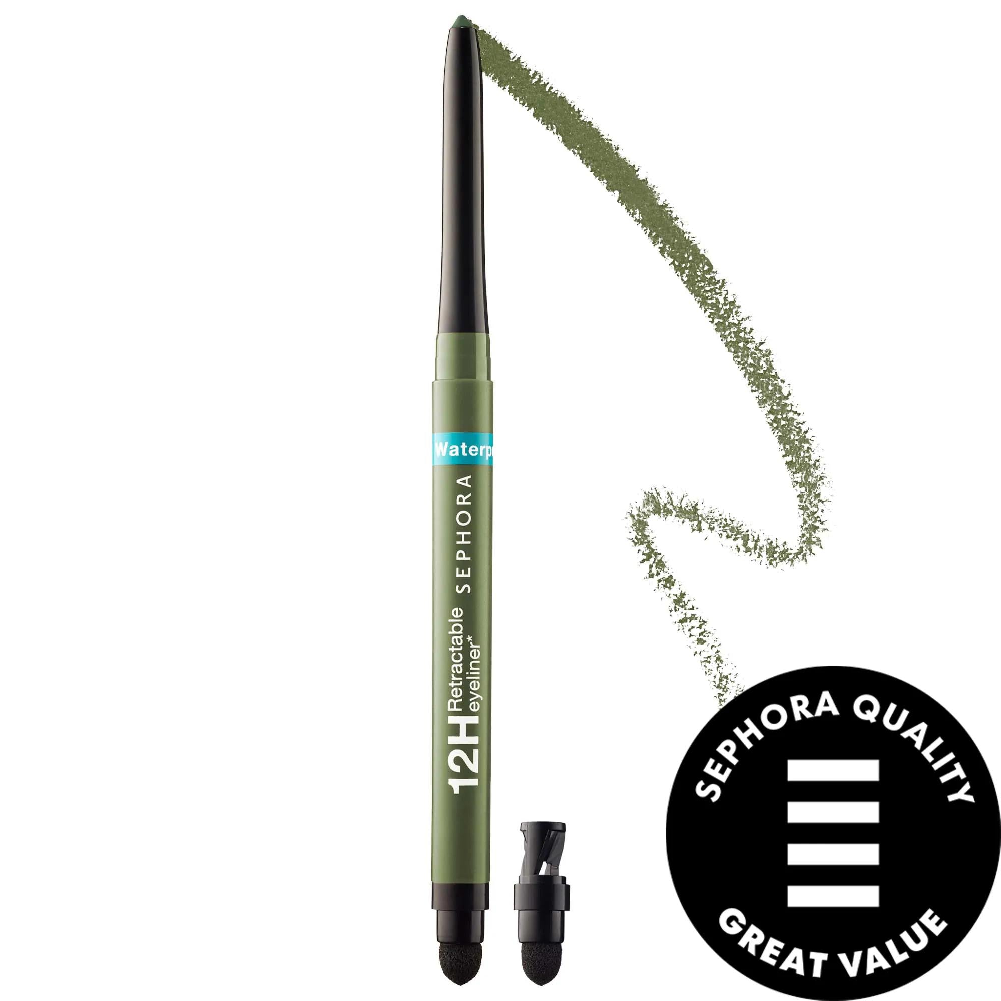 Waterproof 12HR: Creamy, Smudge-Proof Eyeliner Pencil - Long Lasting Definition & Intense Color