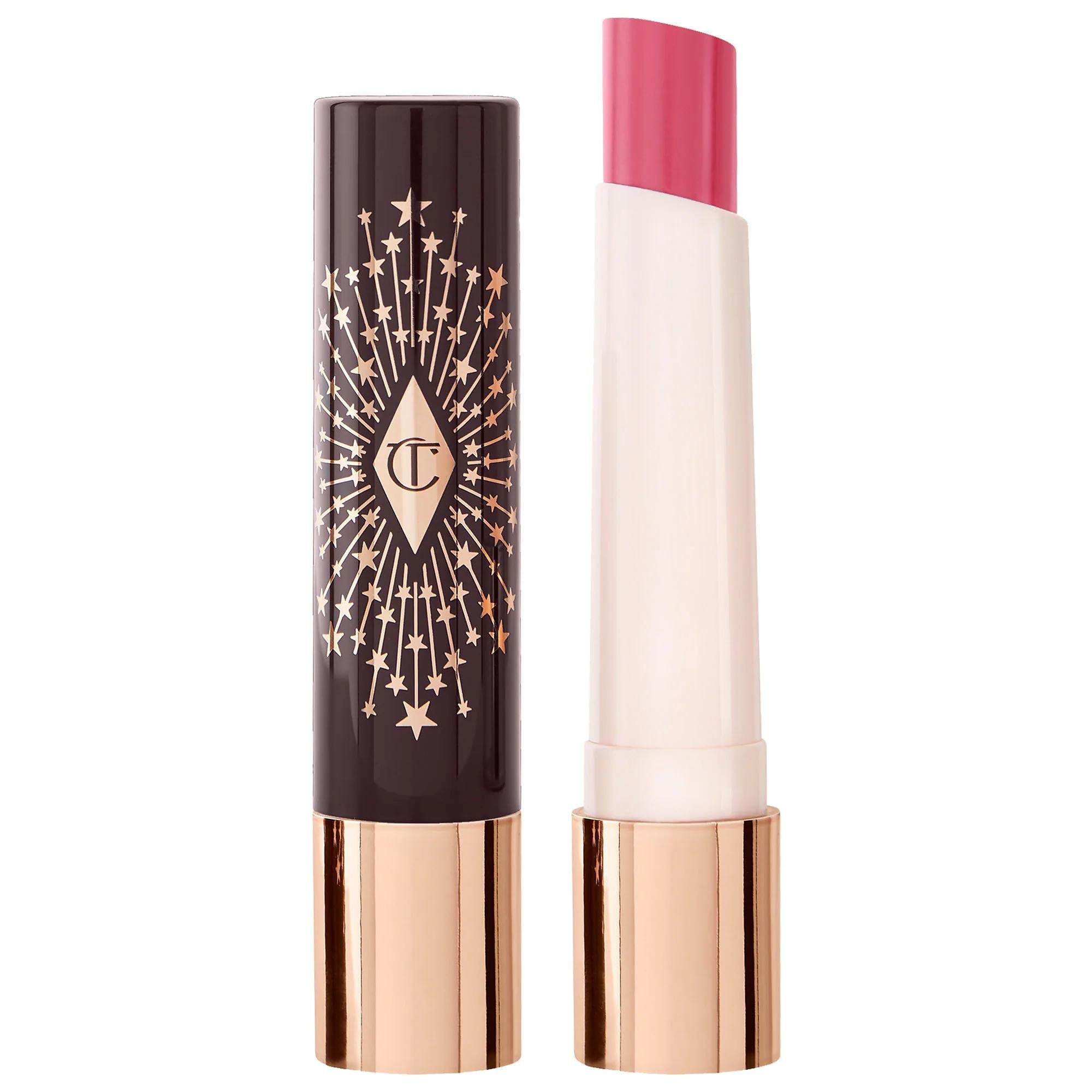 Charlotte Tilbury Hyaluronic Happikiss Lipstick Balm - Hydrating, Plumping, Vegan & Cruelty-Free Lip Care