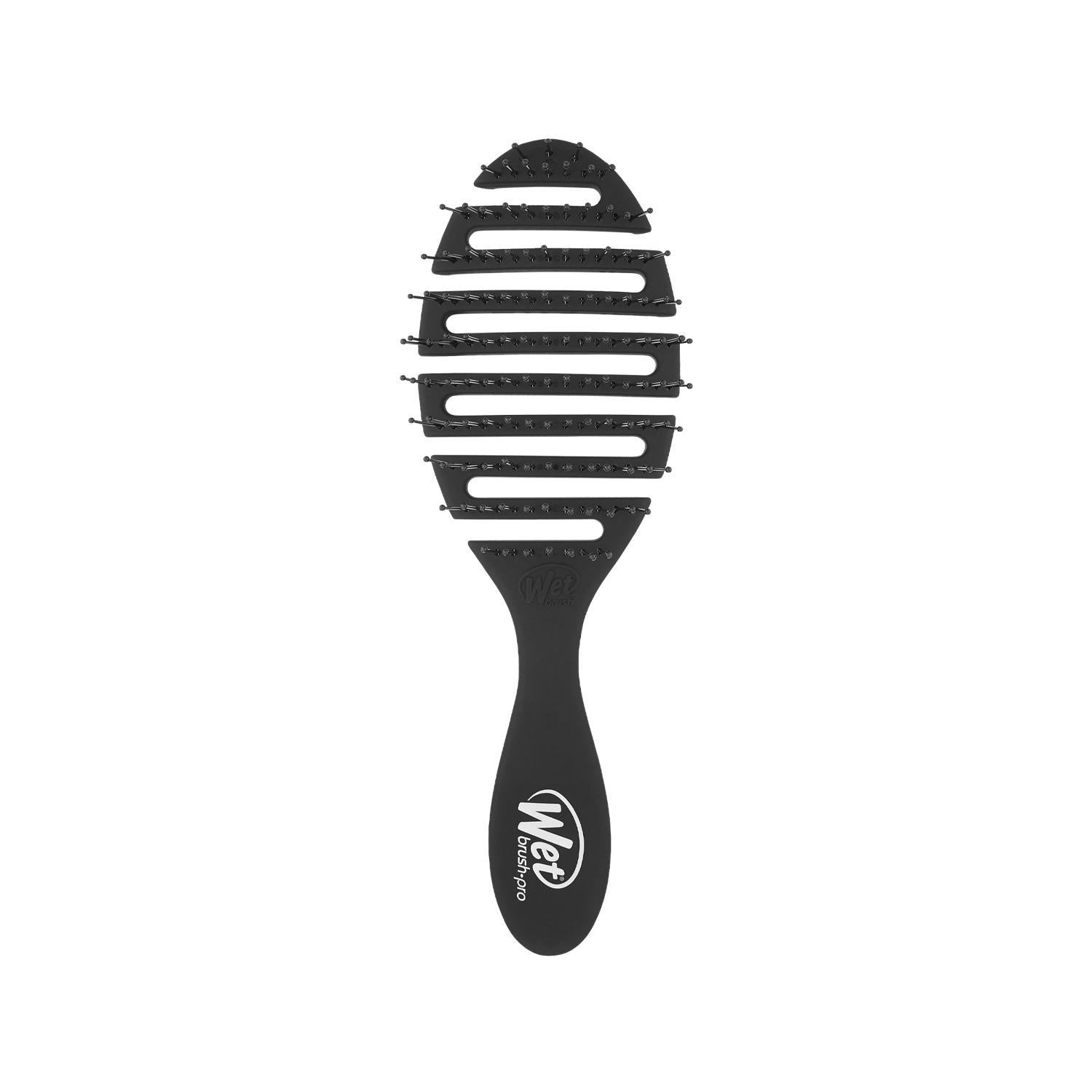 Wet Brush Pro Flex Dry Hair Brush - Black, Detangling & Styling for Curly Hair