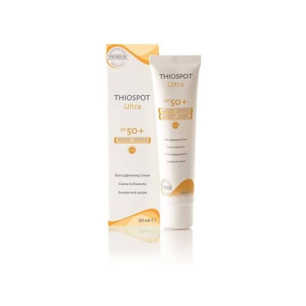 Synchroline Thiospot Ultra SPF50+ Sunscreen Cream 30ml - Brightening UVA/UVB Protection