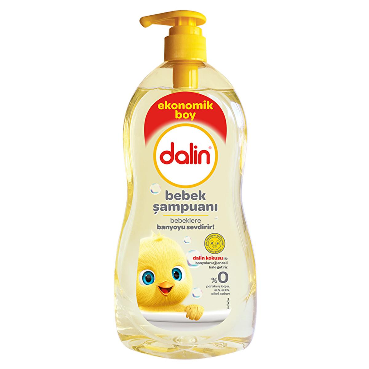 Dalin Gentle Baby Shampoo - 900ml, Hypoallergenic, Paraben-Free, Dermatologically Tested
