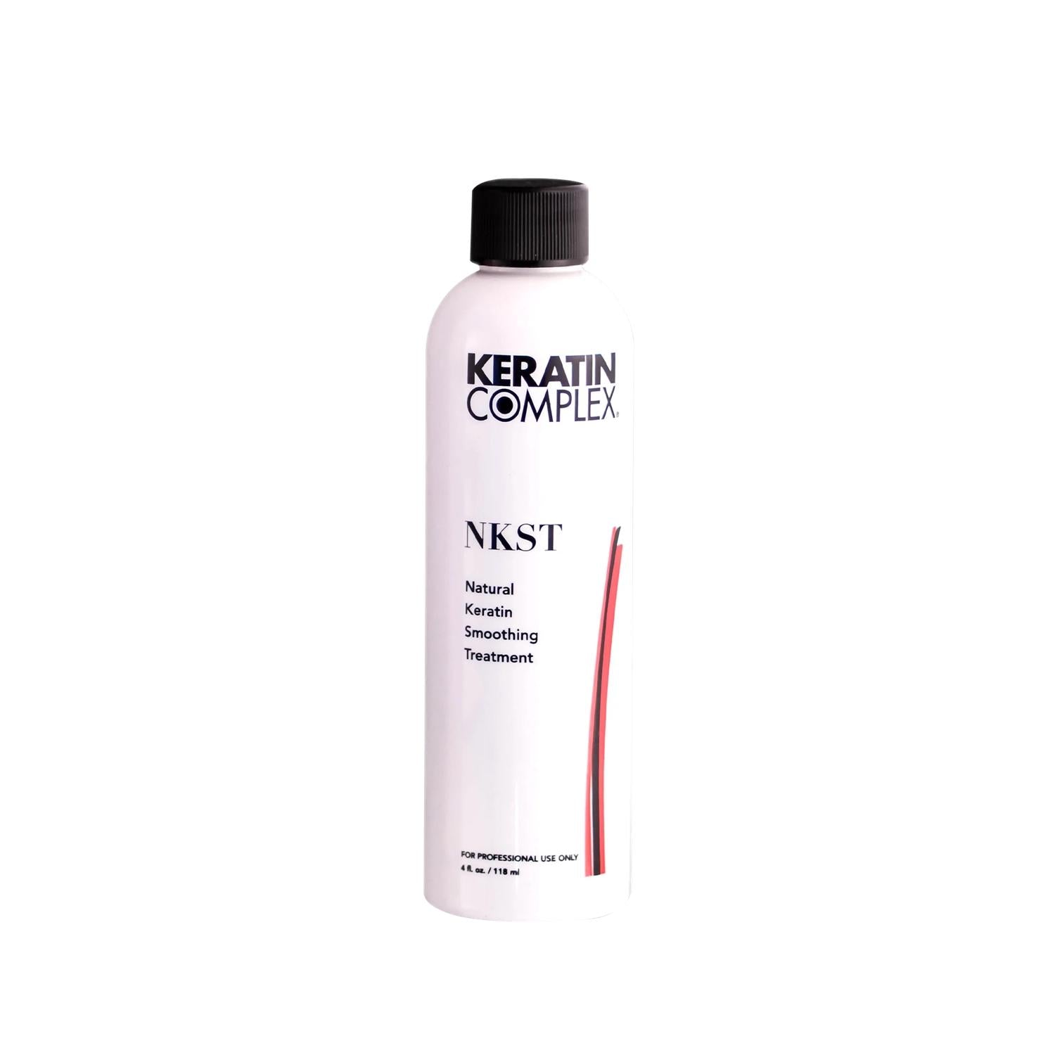 Keratin Complex NKST: Natural Keratin Hair Straightening Treatment - Smooth Frizz, Repair Damage, & Achieve Salon-Worthy Straight Hair at Home.