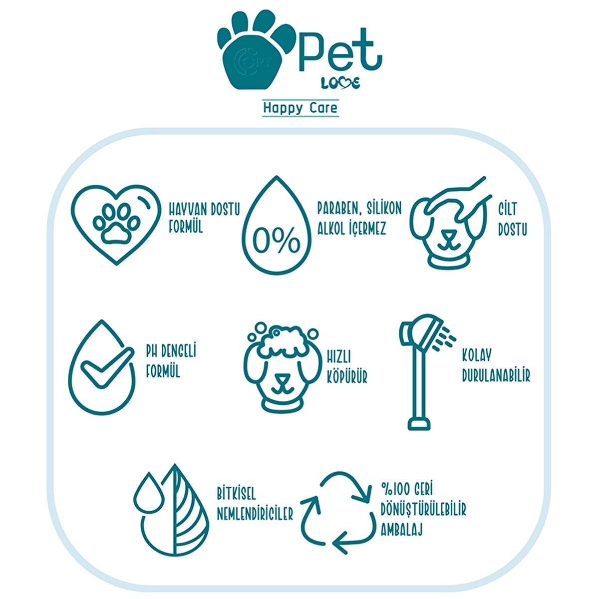 Pet Love Argan Oil Shampoo for Cats and Dogs - Natural, Gentle, and Effective Pet Care