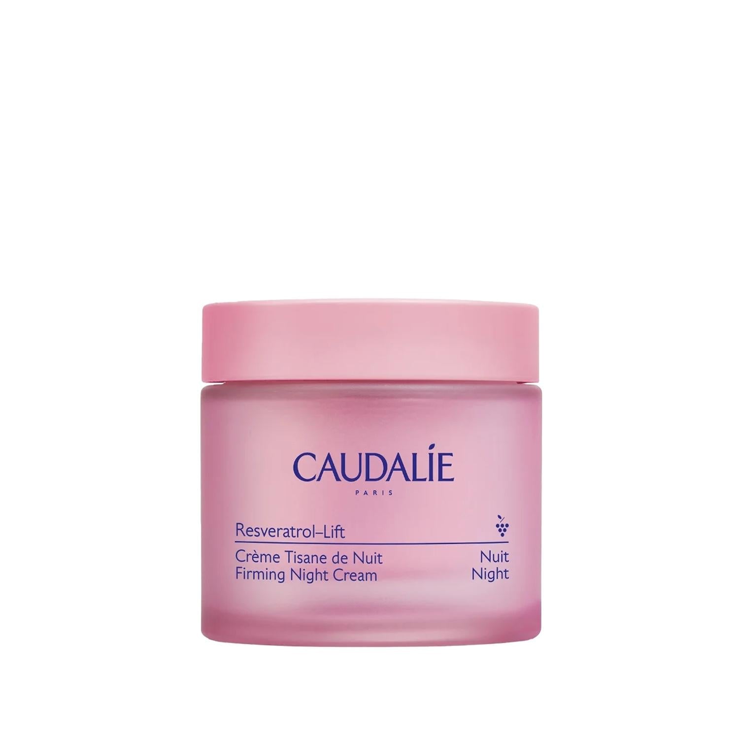 Caudalie Resveratrol-Lift Firming Night Cream - Anti-Aging Skincare with Resveratrol, 1.69 fl oz