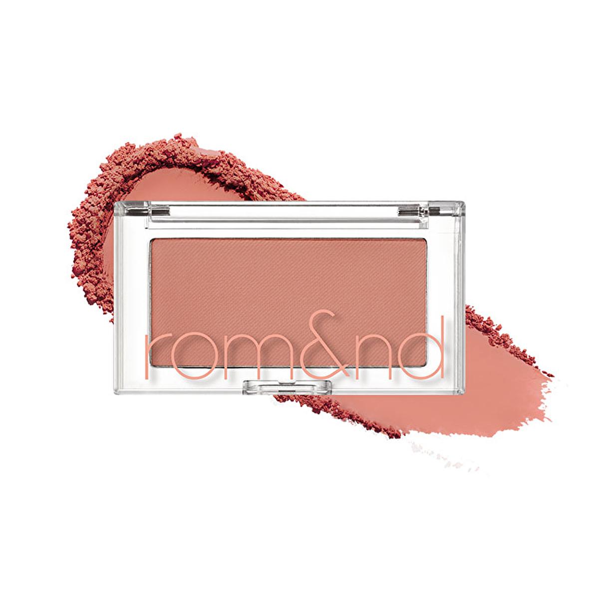 rom&nd Better Than Cheek Blush - C03 Fig Chip: Natural Pastel Blush for Long-Lasting, Oil Control & Silky Smooth Finish