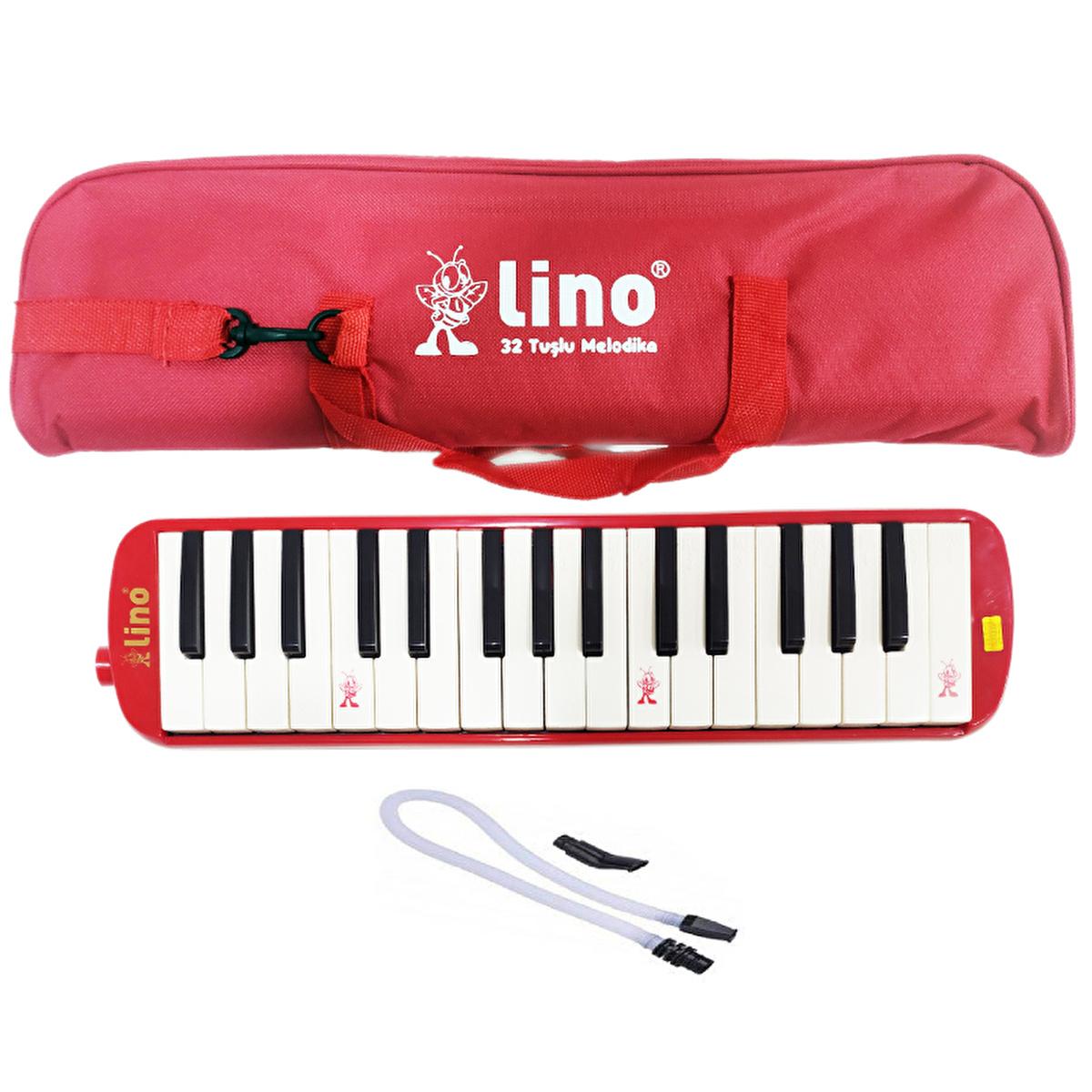 Lino Melodika 32-Key Musical Instrument for Education - Portable, Relief Noted, Stainless Copper Mechanism
