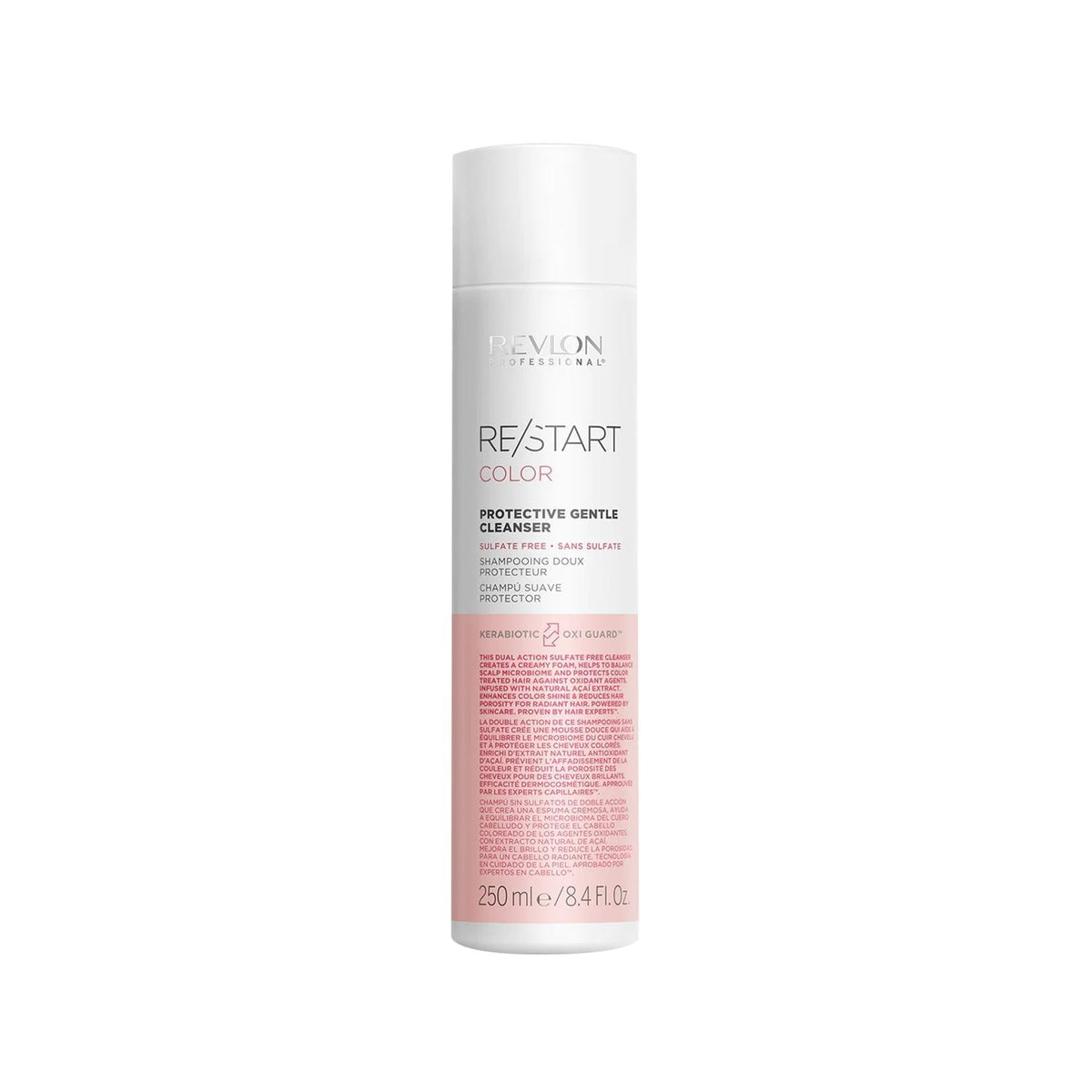 Revlon Restart Color Protecting Micellar Shampoo for Colored Hair - Gentle, Sulfate-Free, 8.45 fl oz by Beauty Care Bag