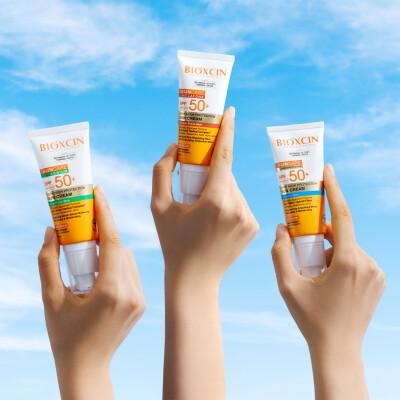 Bioxcin SPF 50+ Sunscreen for Sensitive Skin - Anti-Spot, Hyaluronic Acid, Water-Resistant, 5.07 fl oz