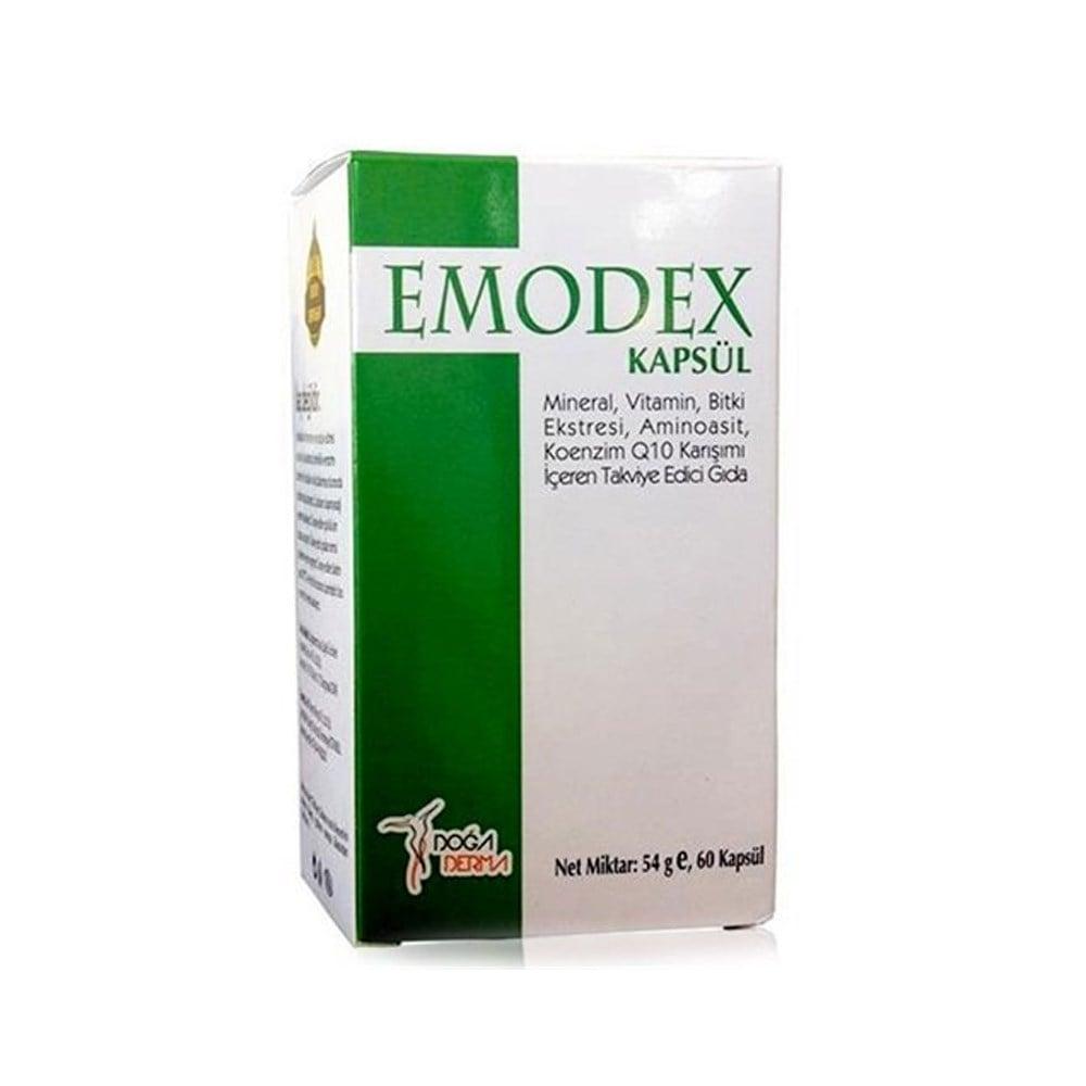 Do_aDerma Emodex Dietary Supplement - 60 Capsules for Nutritional Support, Vitamins, Minerals, Amino Acids, and Coenzyme Q10