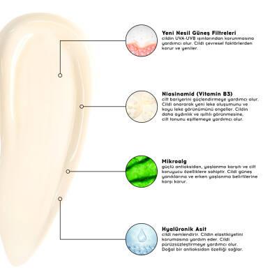 Cream Co. Broad Spectrum Sunscreen SPF 50+ - Moisturizing, Vegan, Non-Greasy, Velvet Finish