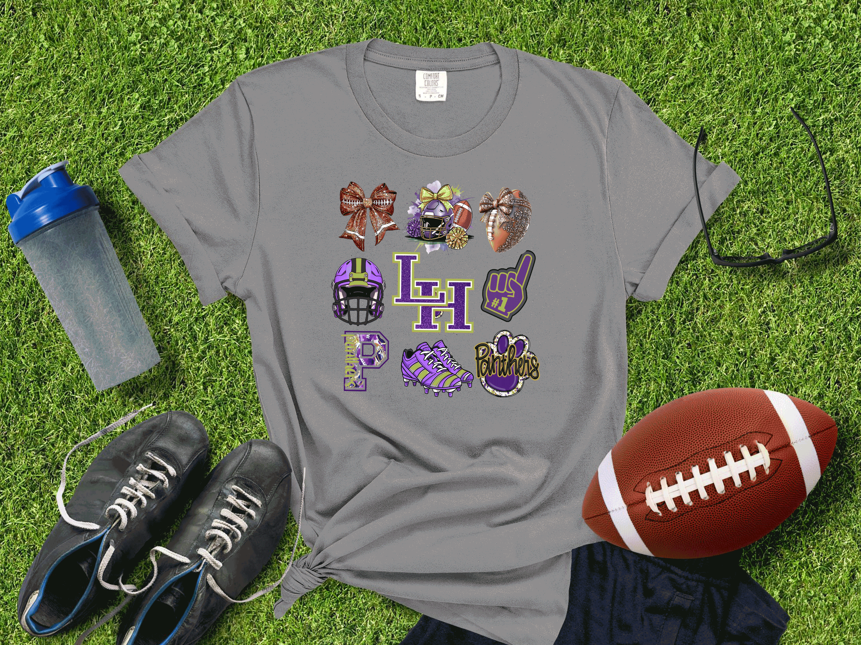 A Blessed Texas Mess Boutique Custom Coquette Bow Shirt, Kids Shirt ,Cute Football Toddler Shirt, Girls… — dtf / graphic shirts category context
