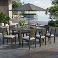 Alora 9-Piece Outdoor Dining Set With Extendable Acacia Wood Patio Table (SAK75134) – SAKSBY WHOLESALE