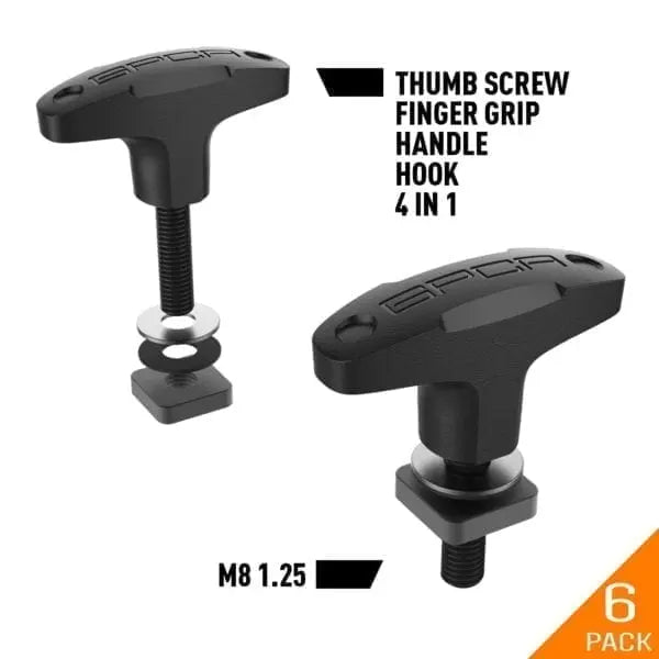 GPCA Jeep Wrangler Tie-Down Anchor PRO — Versatile Quick-Release — size reference