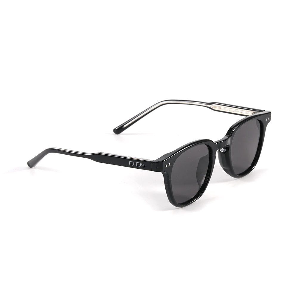OHO's OHO's WAVE Sunglasses — Flowing Wave Silhouette — OHO's branding close-up