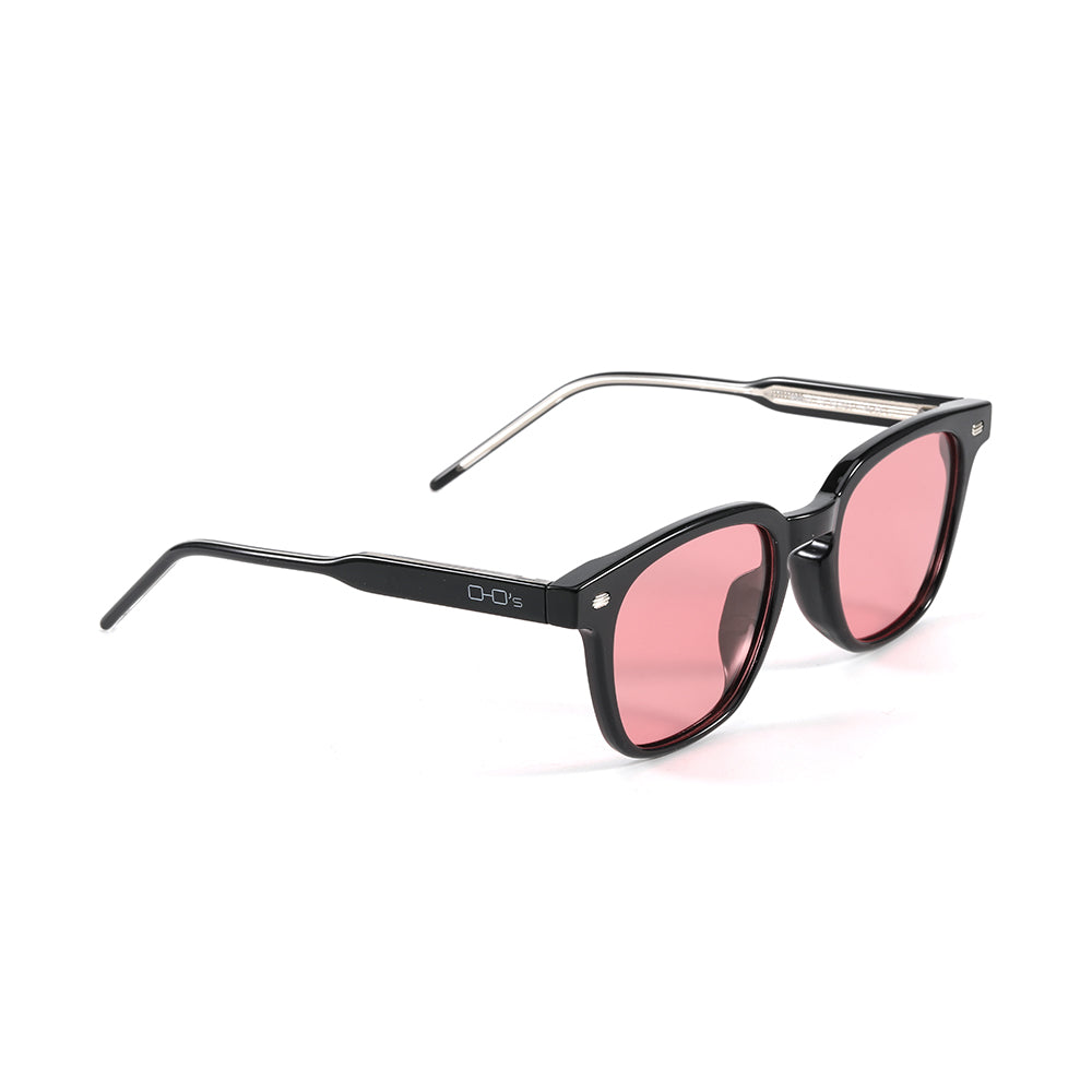 OHO's OHO's JESSIE Sunglasses (Color Variant 5) — Vintage-Inspired Aviator — OHO's branding close-up