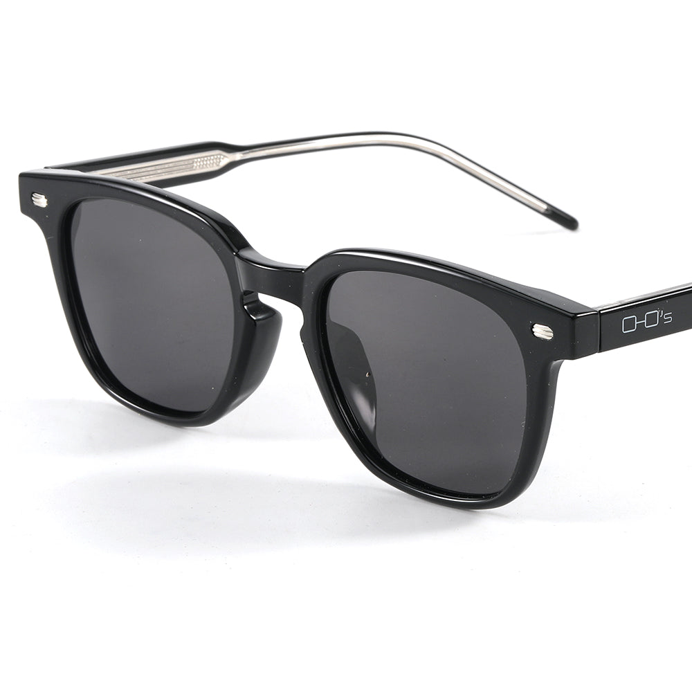 OHO's OHO's JESSIE Sunglasses (Color Variant 4) — Vintage-Inspired Aviator — OHO's branding close-up