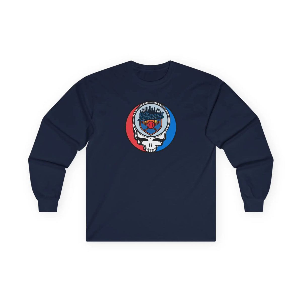 Miami Baseball Original StealieLong Sleeve T-Shirt