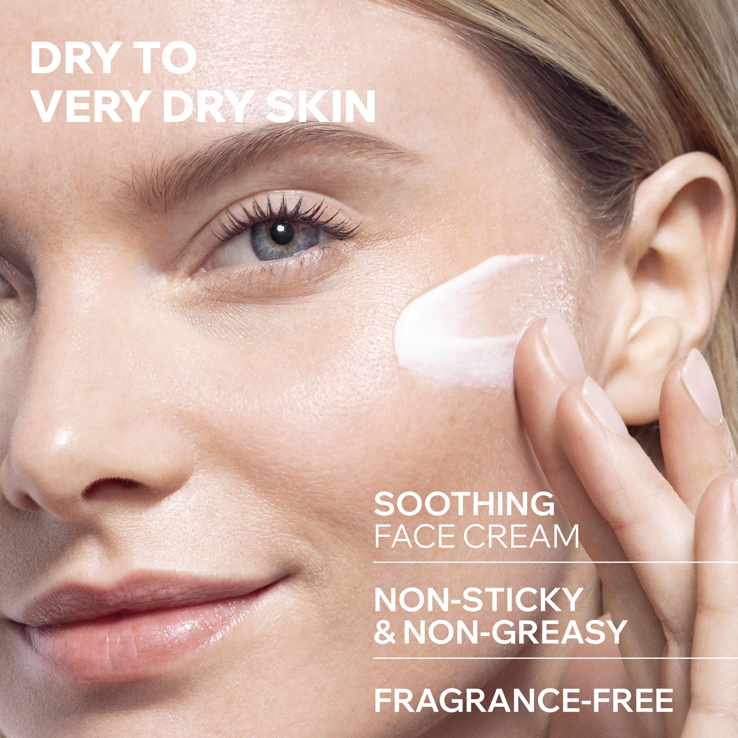 Uriage Moisturizing Cream for Dry Skin - Fragrance-Free, Natural, 1.35 fl oz