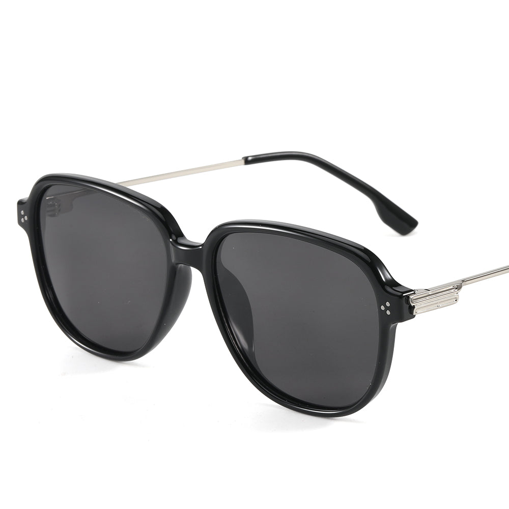 OHO's OHO's SHORELINE Sunglasses (Color Variant 2) — Cat-Eye Shoreline Silhouette — OHO's branding close-up
