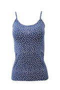 BASIC COTTON Free Spirit Premium Quality Cotton Women's Print Camisole. Proudly Made in Italy. — view 2