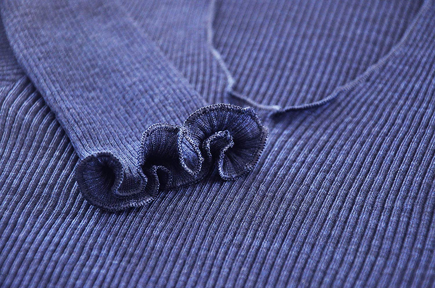 tittimitti EGI Luxury Wool Silk V-Neck Long Sleeve Top. Proudly Made in Italy (1493) — packaging