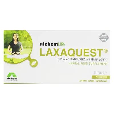 AlchemLife Laxaquest Dietary Supplement for Digestive Support - 10 Tablets