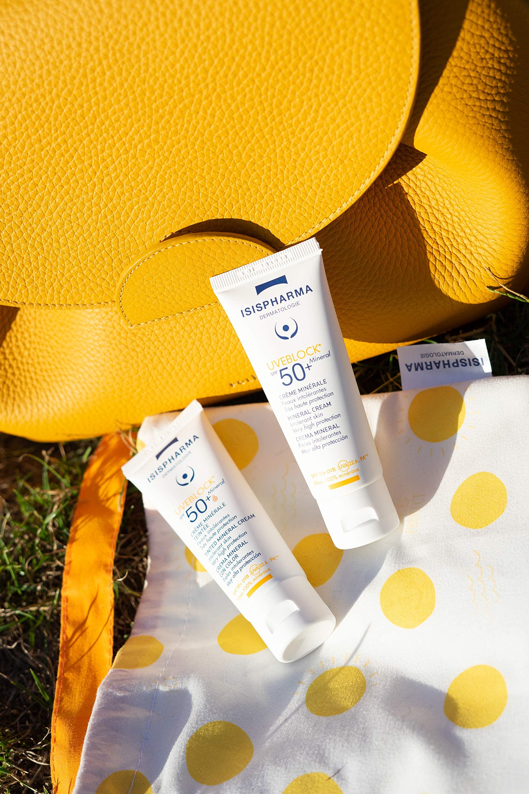 Isis Pharma Uveblock Mineral Sunscreen SPF50+ - High Protection, 100% Mineral Filters, Lightweight
