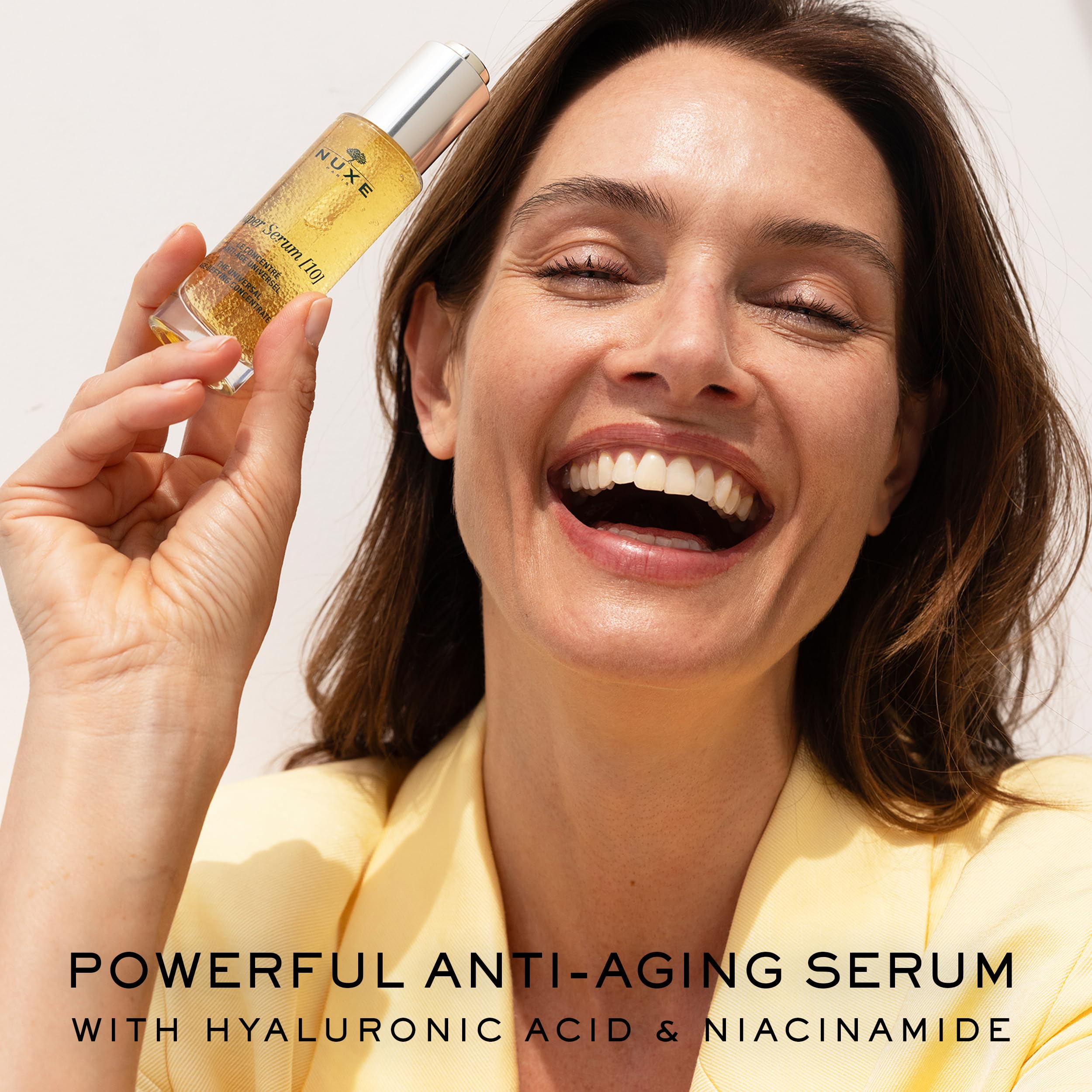 Nuxe Super Serum 10 Anti-Aging Serum with Niacinamide & Hyaluronic Acid - 30ml