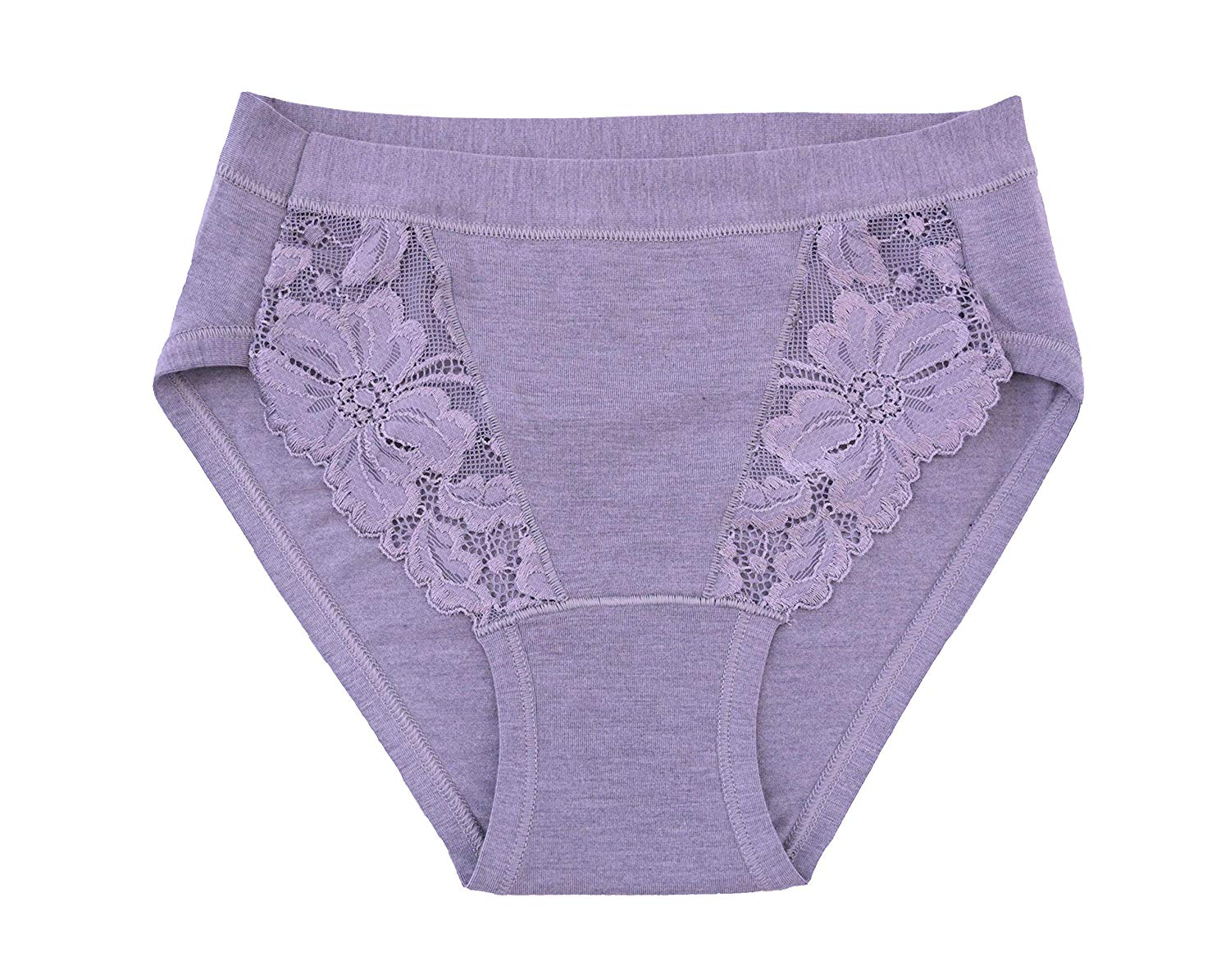 tittimitti EGI Luxury Modal Women's Lace-Trimmed Briefs Panties. Proudly Made in Italy.(714) — lifestyle context