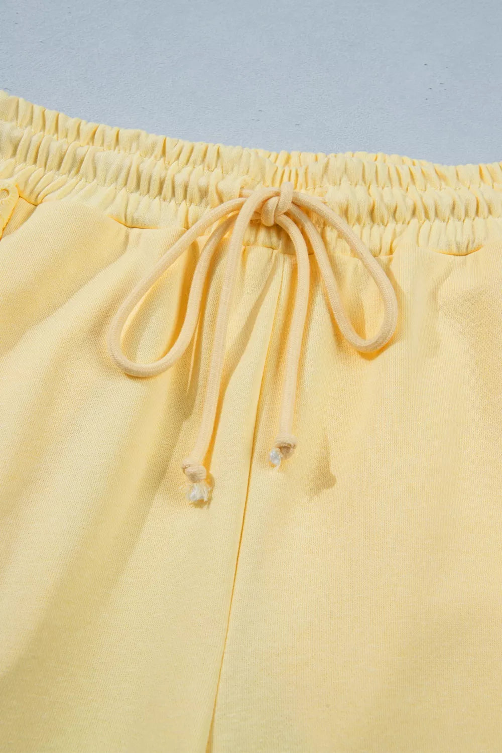 Half Sleeve Top and Drawstring Pants Set