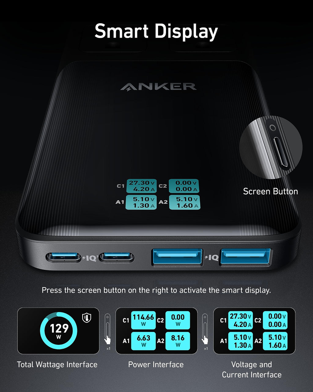 Anker Prime 6-in-1 Charging Station (140W), view 5