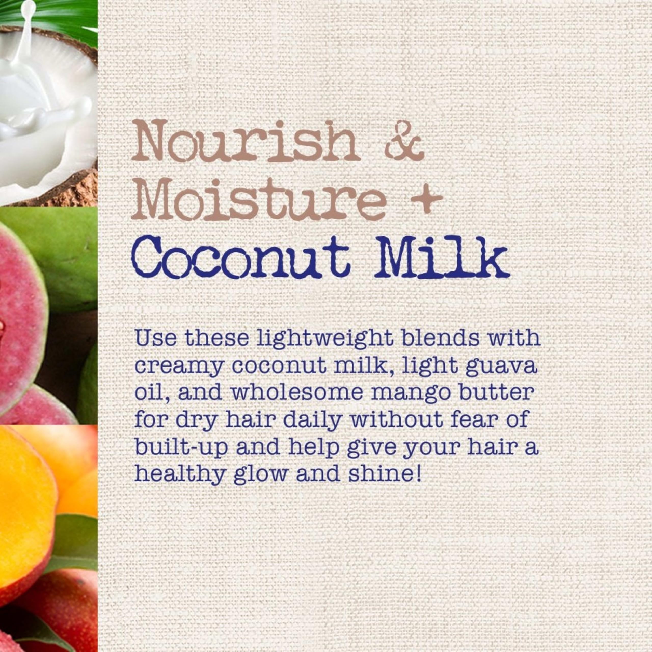Maui Moisture Nourishing + Coconut Milk Hair Conditioner for Dry Hair - 13.01 fl oz