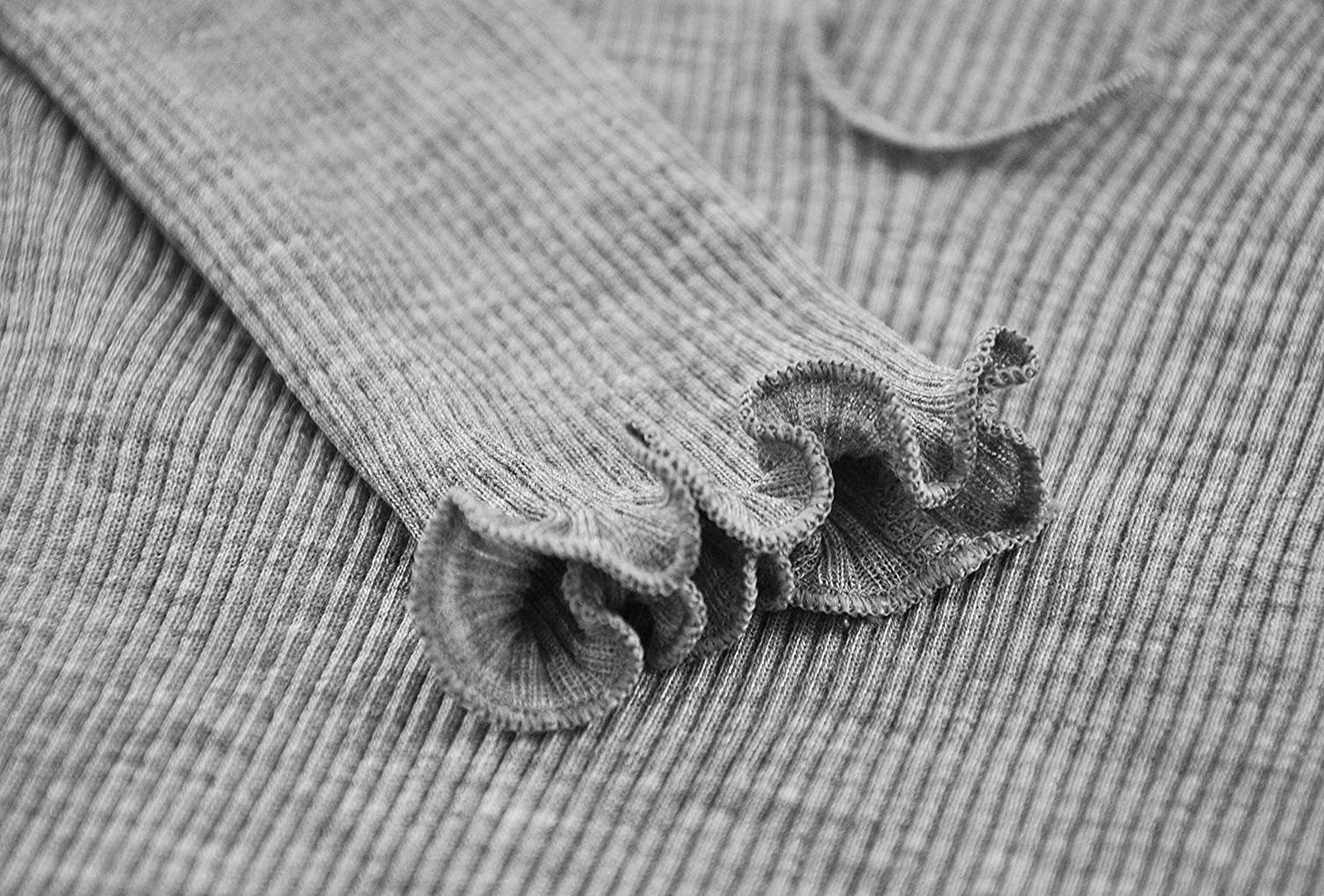 tittimitti EGI Luxury Wool Silk V-Neck Long Sleeve Top. Proudly Made in Italy (1493) — product on model
