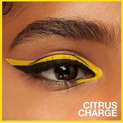 Maybelline Tattoo Liner Gel Eyeliner - 304 Citrus Charge: Long-Lasting, Smudge-Proof, Waterproof Vibrant Orange Eyeliner for Bold Eye Looks