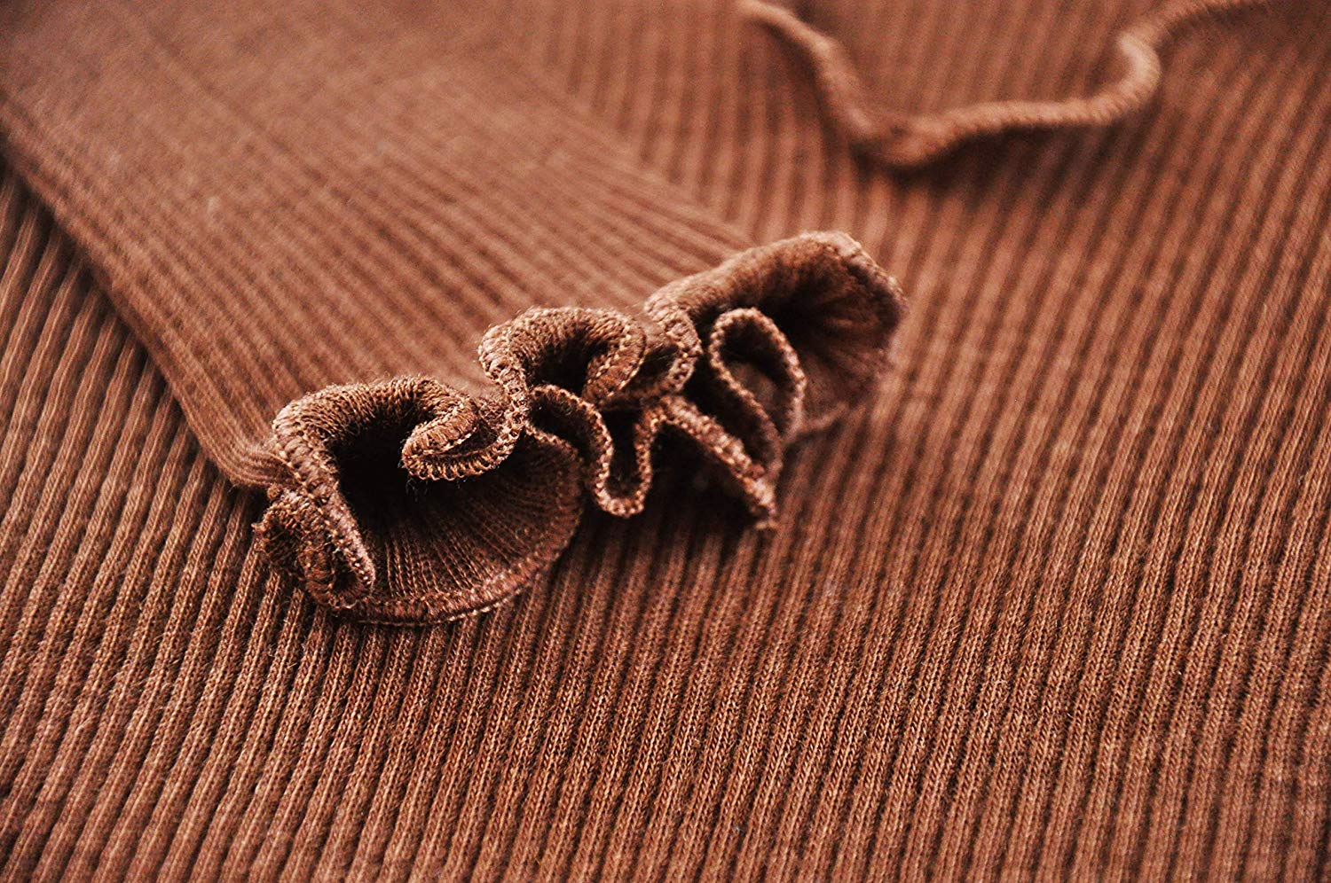 tittimitti EGI Luxury Wool Silk V-Neck Long Sleeve Top. Proudly Made in Italy (1493) — comparison shot