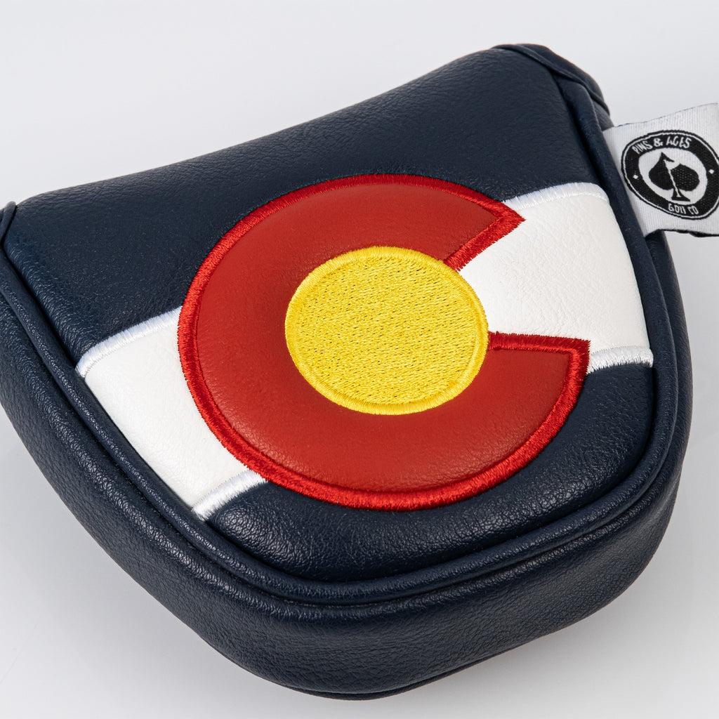 Colorado State Flag - Mallet Putter Cover – Pins and Aces, view 9