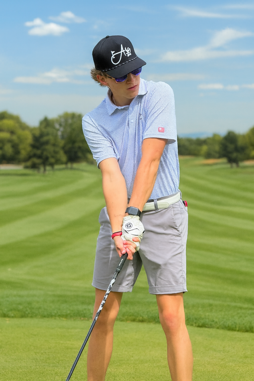 Ase 5 Panel Rope Hat – Ase Golf, view 6