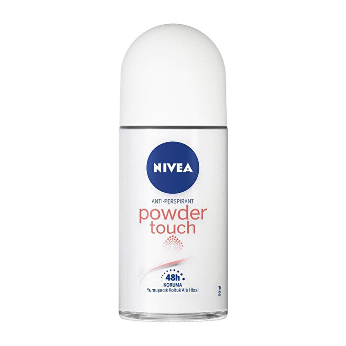 Nivea Powder Touch Women's Roll-On Deodorant 1.7oz - 48-Hour Protection | Nivea