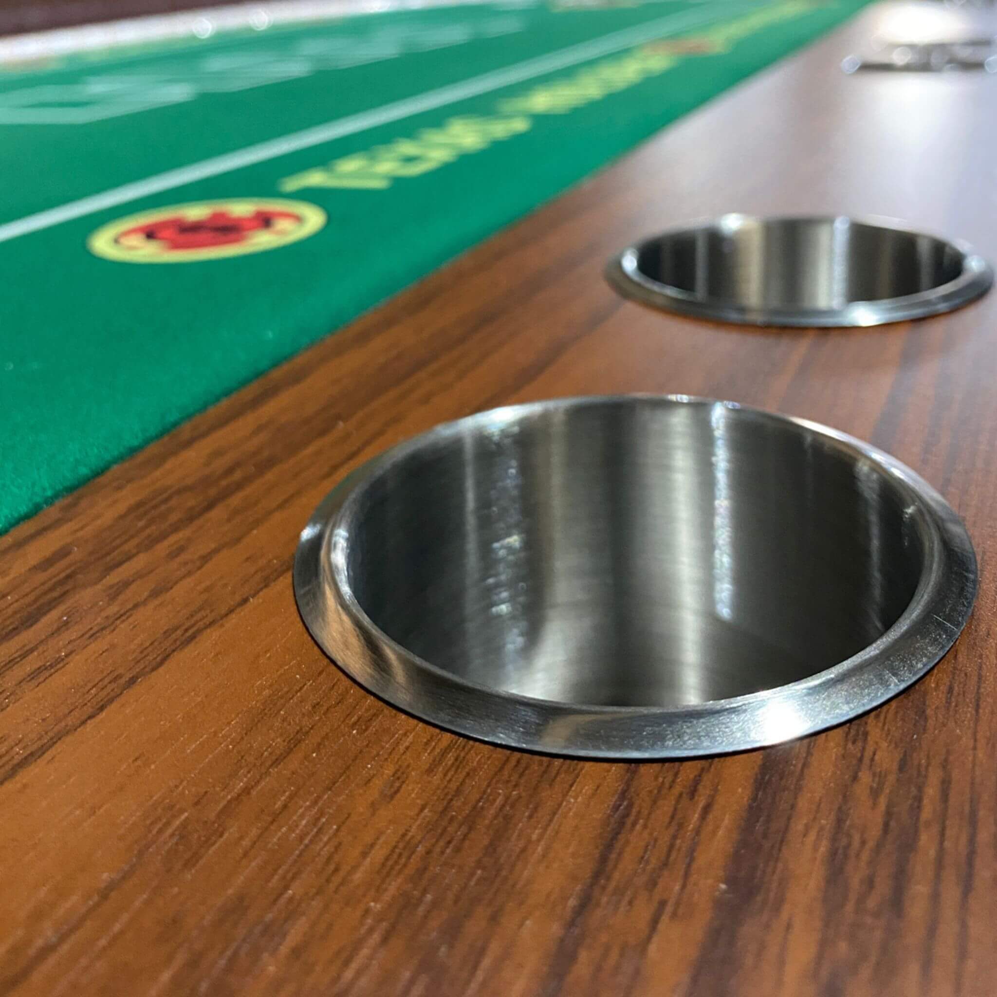 Luxury 96-Inch Gaming Table With LED Lights, Durable Velvet Surface, And Sturdy Pedestal Base (SAK92853) – SAKSBY WHOLESALE, 