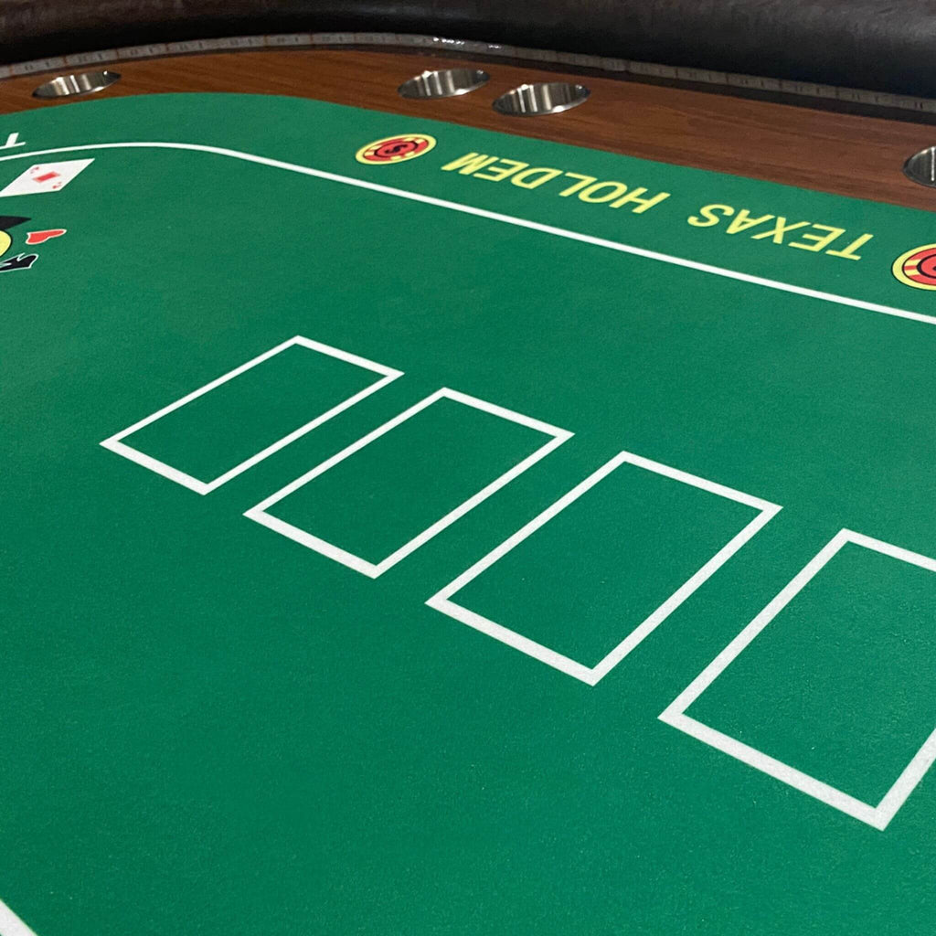 Luxury 96-Inch Gaming Table With LED Lights, Durable Velvet Surface, And Sturdy Pedestal Base (SAK92853) – SAKSBY WHOLESALE, 