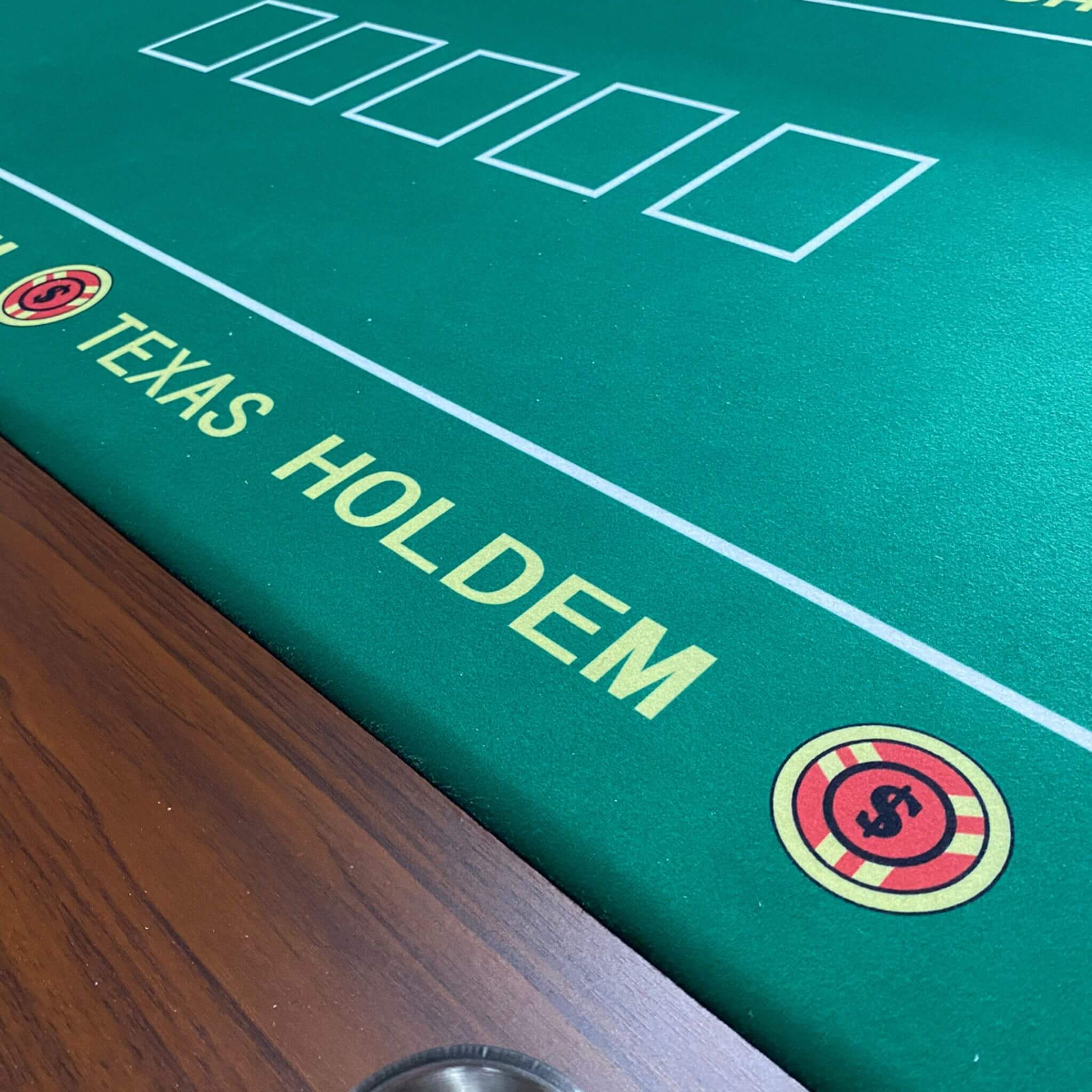 Luxury 96-Inch Gaming Table With LED Lights, Durable Velvet Surface, And Sturdy Pedestal Base (SAK92853) – SAKSBY WHOLESALE, 