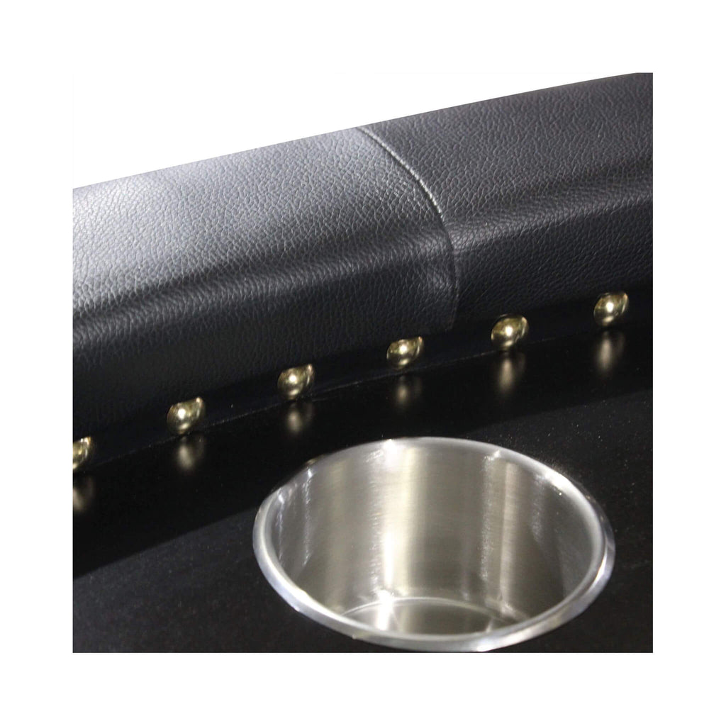 96-Inch Premium 10-Player Poker Table With Cup Holders And Chip Tray (SAK16495) – SAKSBY WHOLESALE, view 8
